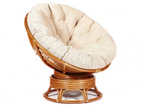 Кресло-качалка Papasan w 23/01 B с подушкой Cognac, ткань Старт в Туринске - turinsk.магазин96.com | фото