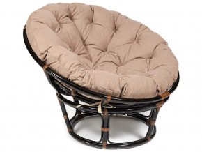 Кресло Papasan 23/01 W с подушкой Antique brown, экошерсть Коричневый в Туринске - turinsk.магазин96.com | фото