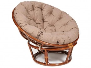 Кресло Papasan 23/01 W с подушкой Pecan, экошерсть Коричневый в Туринске - turinsk.магазин96.com | фото