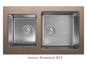 Мойка комбинированная Tolero twist TTS-840 Темно-бежевый 823 в Туринске - turinsk.магазин96.com | фото