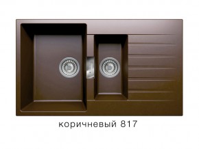 Мойка кварцевая Tolero Loft TL-860 Коричневый 817 в Туринске - turinsk.магазин96.com | фото