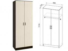 Шкаф 2 двери Ронда ШКР800.1 венге/дуб белфорт в Туринске - turinsk.магазин96.com | фото